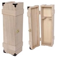 SCATOLA IN LEGNO PER BOTTIGLIA
